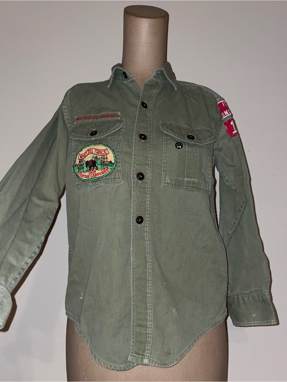 Boy Scouts of America OFFICIAL SHIRT -vintage